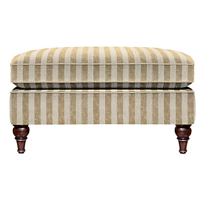 Duresta Kingsley Footstool, Umber Leg Scirocco Champagne Duresta Kingsley Footstool, Umber Leg Scirocco Champagne